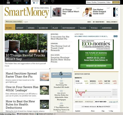 smartmoney.com website